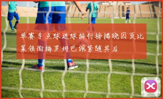 单赛季点球进球排行榜揭晓因莫比莱领衔梅罗姆巴佩紧随其后